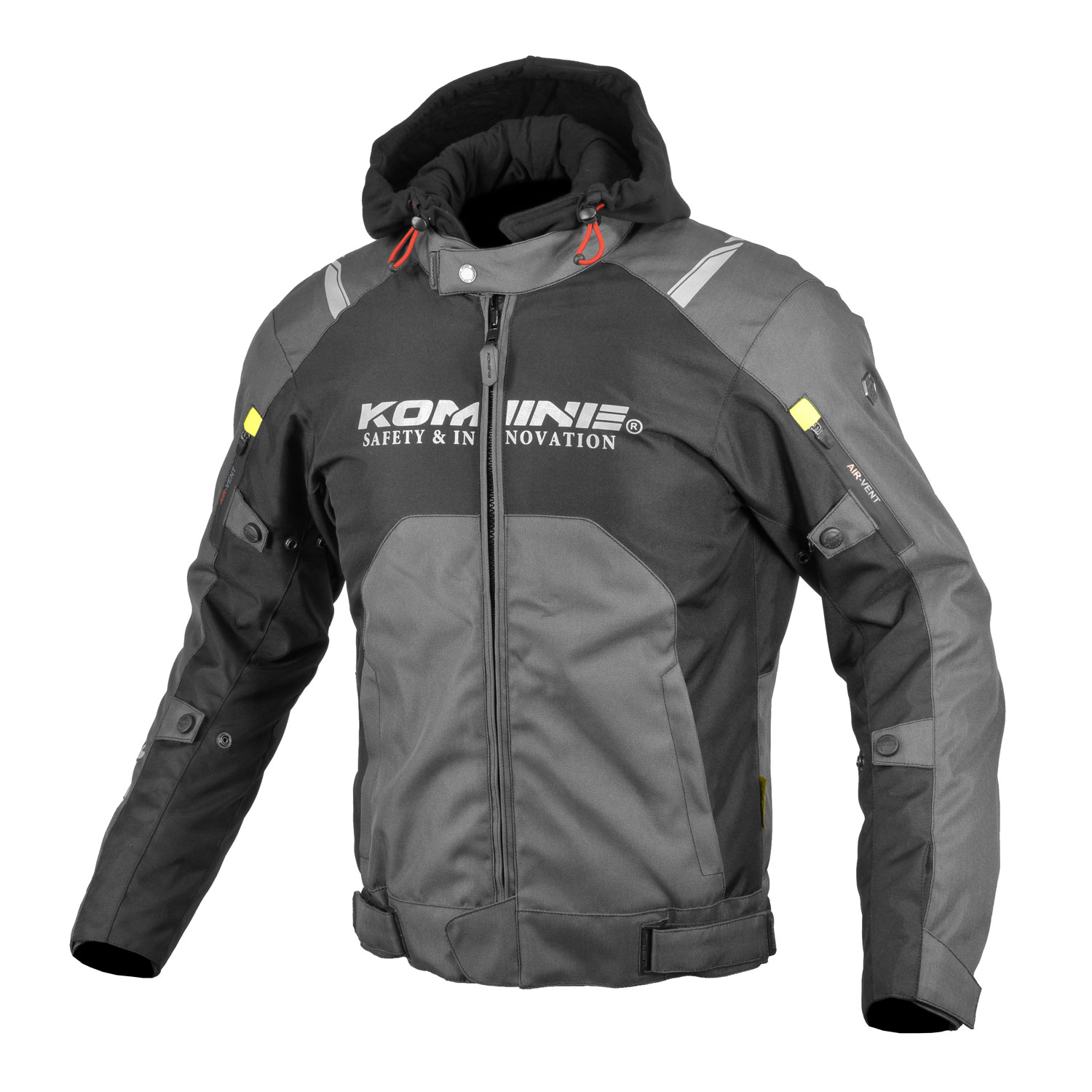 【マラソン期間 クーポン配布！】 コミネ KOMINE バイク用 ジャケット Jacket JK-5961 プロテクトウインタージャケット バサルトグレー Lサイズ 07-5961/B/GY/L