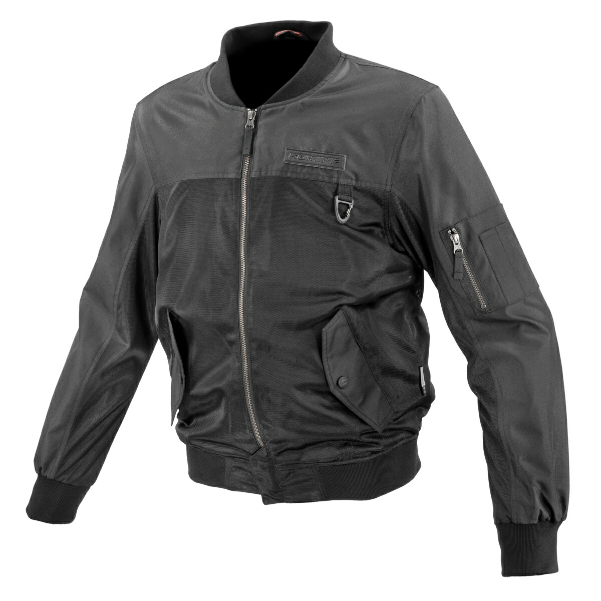 【18日限定!クーポン配布!】 コミネ KOMINE バイク用 春夏 プロテクター ウェア JK-174 エニグマライト エアフォースメッシュジャケット ブラック Lサイズ 07-174