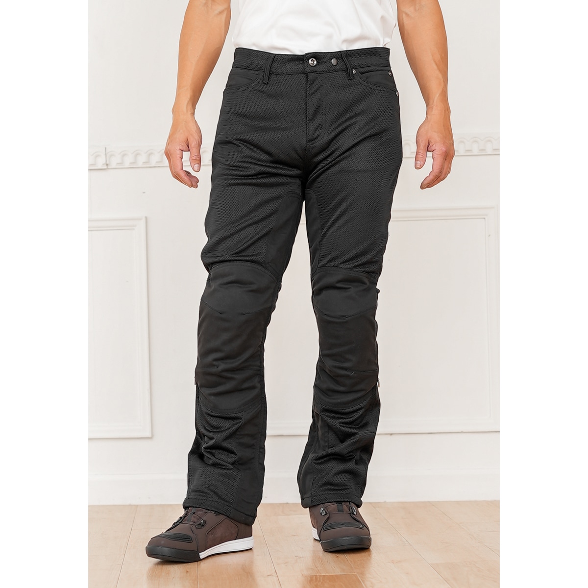 楽天市場】KOMINE バイク用 パンツ プロテクトライディングメッシュ