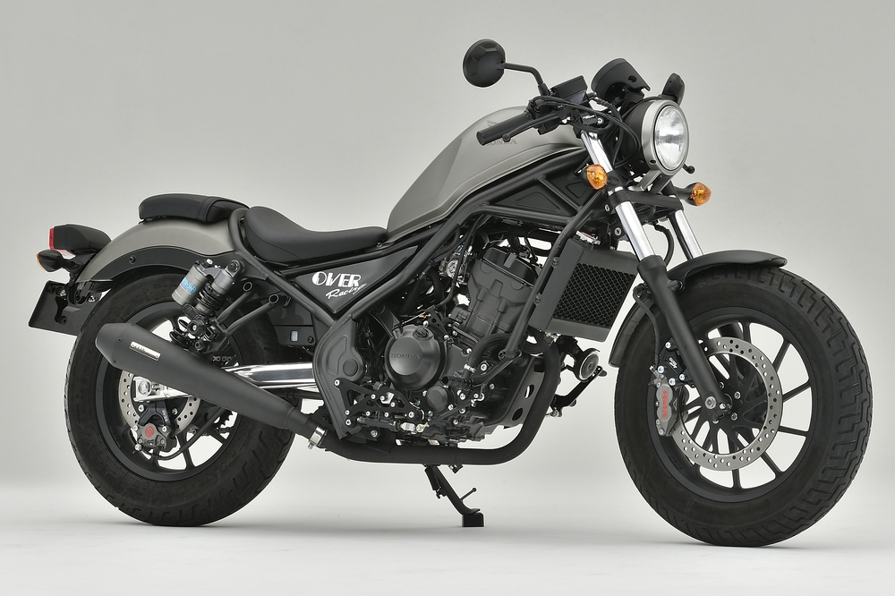 ENDURANCE/メガホンマフラー/REBEL250/MC49 レブル250 REBEL250 MC49 hi-POWER メガホンマフラー スリップ