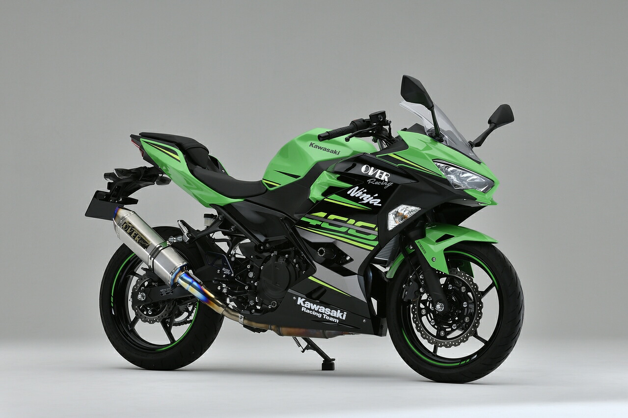 OVER Racing(オーバーレーシング) バイク用 マフラー TT-Formula RS フルチタン スリップオン Ninja400(18-22) 17-722-04
