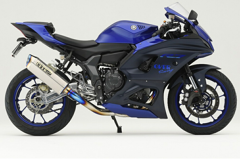 高価値】 OVER オーヴァー TT-Formula RS フルチタン 2-1マフラー YZF