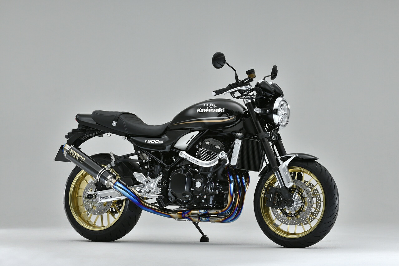 【25日限定！クーポン配布！】 OVER Racing(オーバーレーシング) バイク用 フルエキゾーストマフラー GP-PERFORMANCE チタンカーボン 4-2-1 Z900RS 25-71-01｜moto-zoa 店