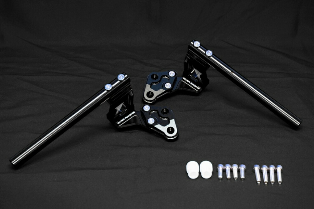 OVER Racing(オーバーレーシング) バイク用 ハンドル スポーツライディングハンドルキット ブラック KATANA(19-) 55-56-11B｜moto-zoa 店 45,101円