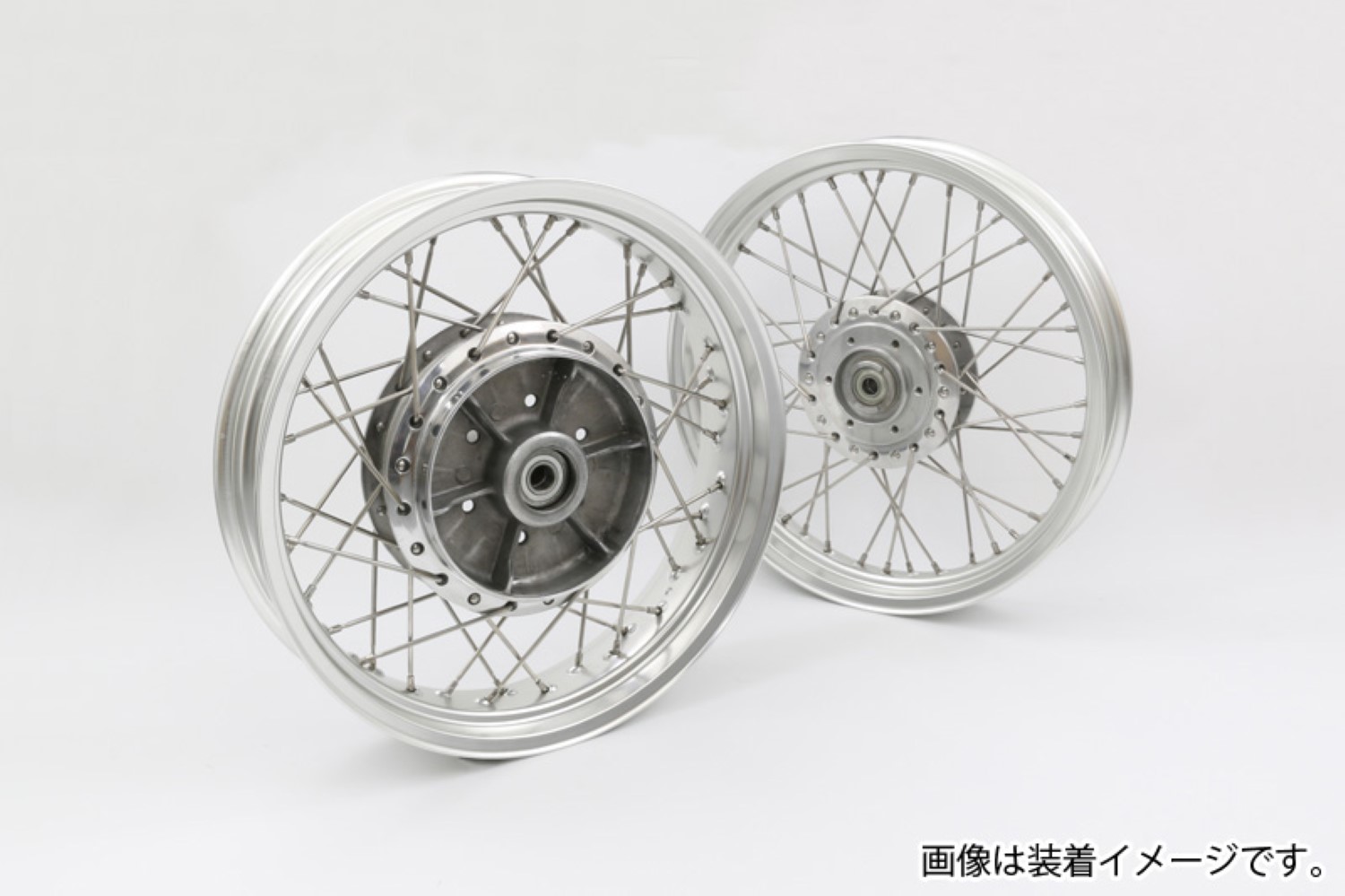 【20日限定！クーポン配布！】 PMC(ピーエムシー) バイク用 足回り関連 DID ポリッシュE型アルミリム (フロント用・リムサイズ2.15-19) 43-002