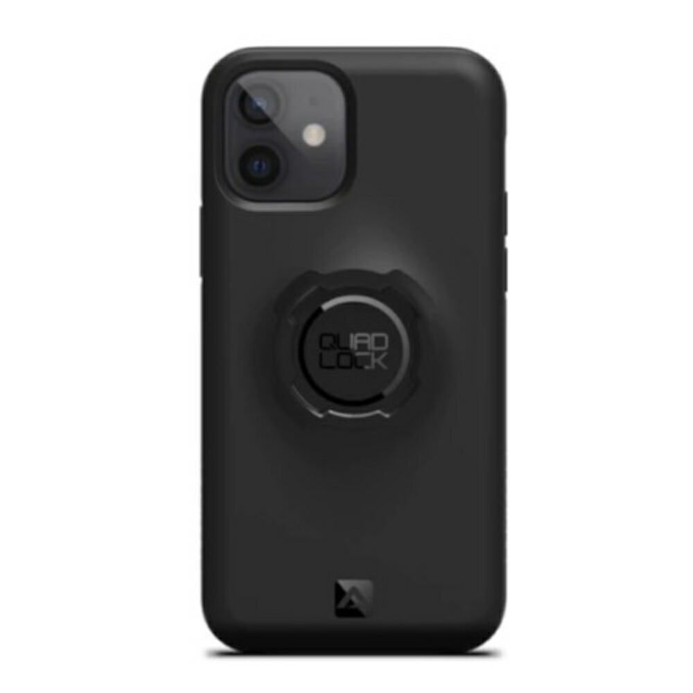 【18日限定！クーポン配布！】 QUAD LOCK クアッドロック スマホ スマートフォン スマホケース パーツ iphone 12 MINI用 TPU・ポリカーボネイト製ケース QLC-IP12S