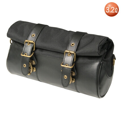 【18日限定！クーポン配布！】 ROUGH&ROAD (ラフ&ロード) バイク用 ツールケース HBツールボックス ブラック 3.2L RA1027BK