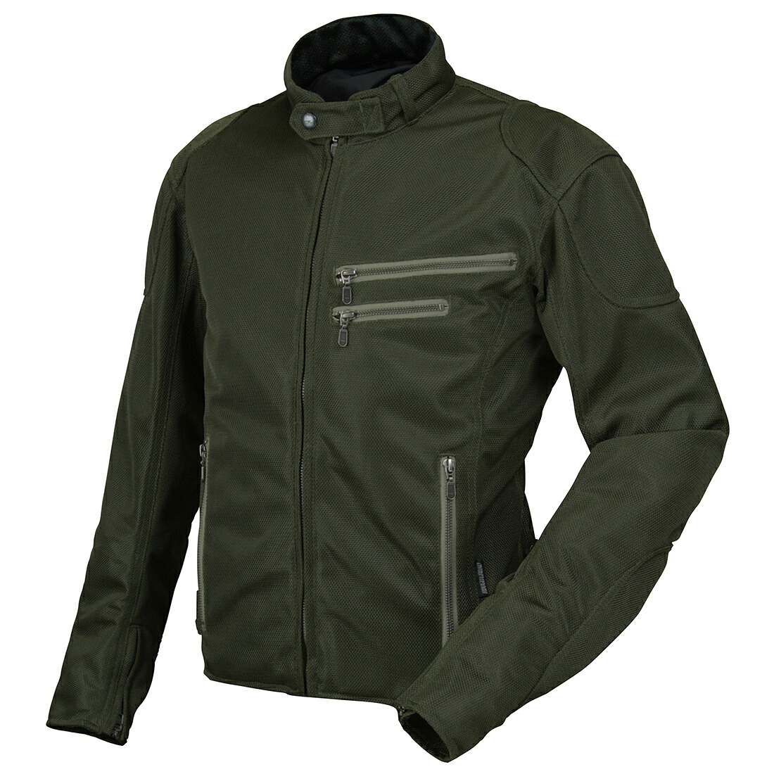 ROUGH&ROAD (ラフ&ロード) バイク用 メッシュジャケット RR7313 ライディングZIPメッシュジャケット オリーブ WLサイズ(レディース) RR7313OVL3 【夏対策・冷感・涼しい】｜moto-zoa 店 11,866円