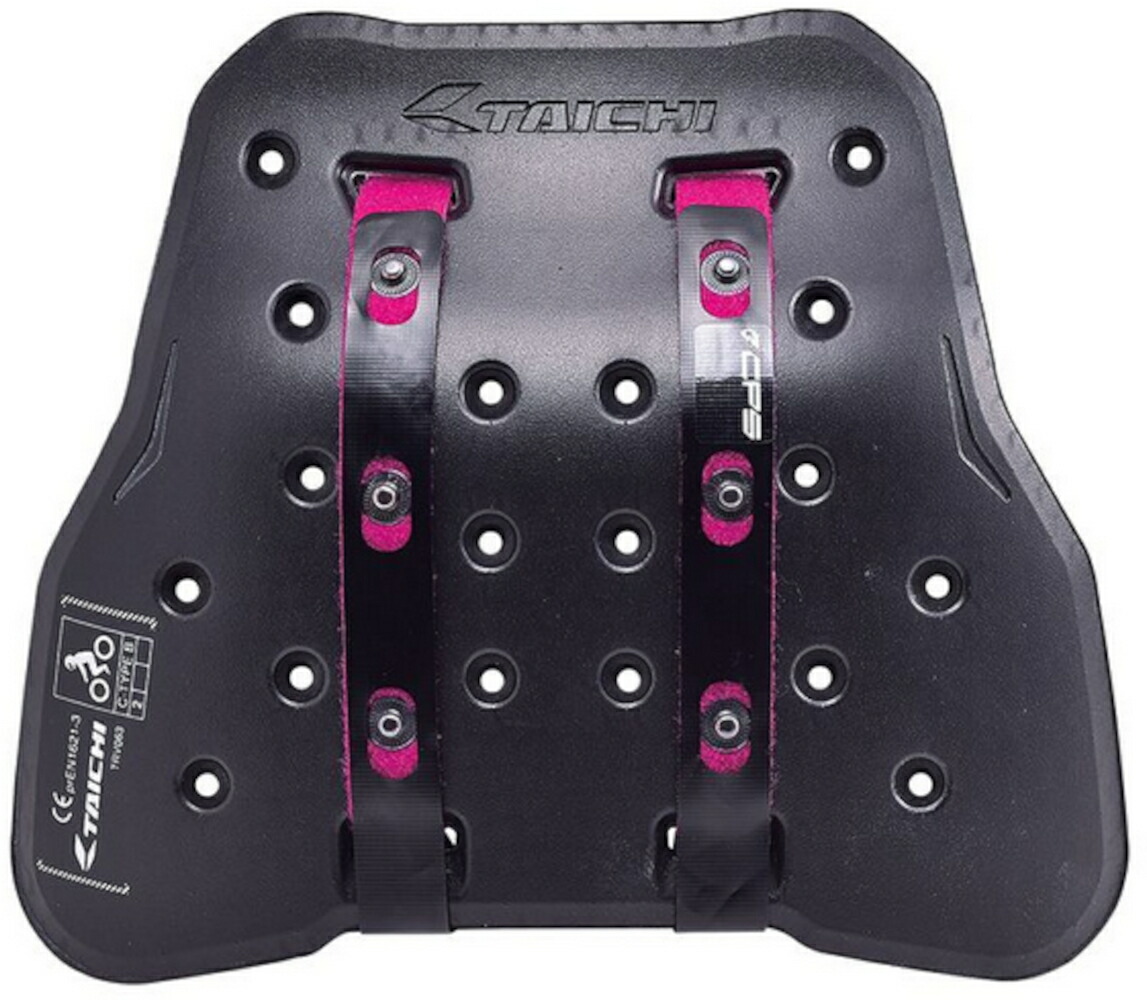 【25日限定！クーポン配布！】 RSタイチ RS TAICHI バイク用 プロテクター TECCELL チェストプロテクター ボタンタイプ ブラック/ホワイト レディース TRV0639901W｜moto-zoa 店