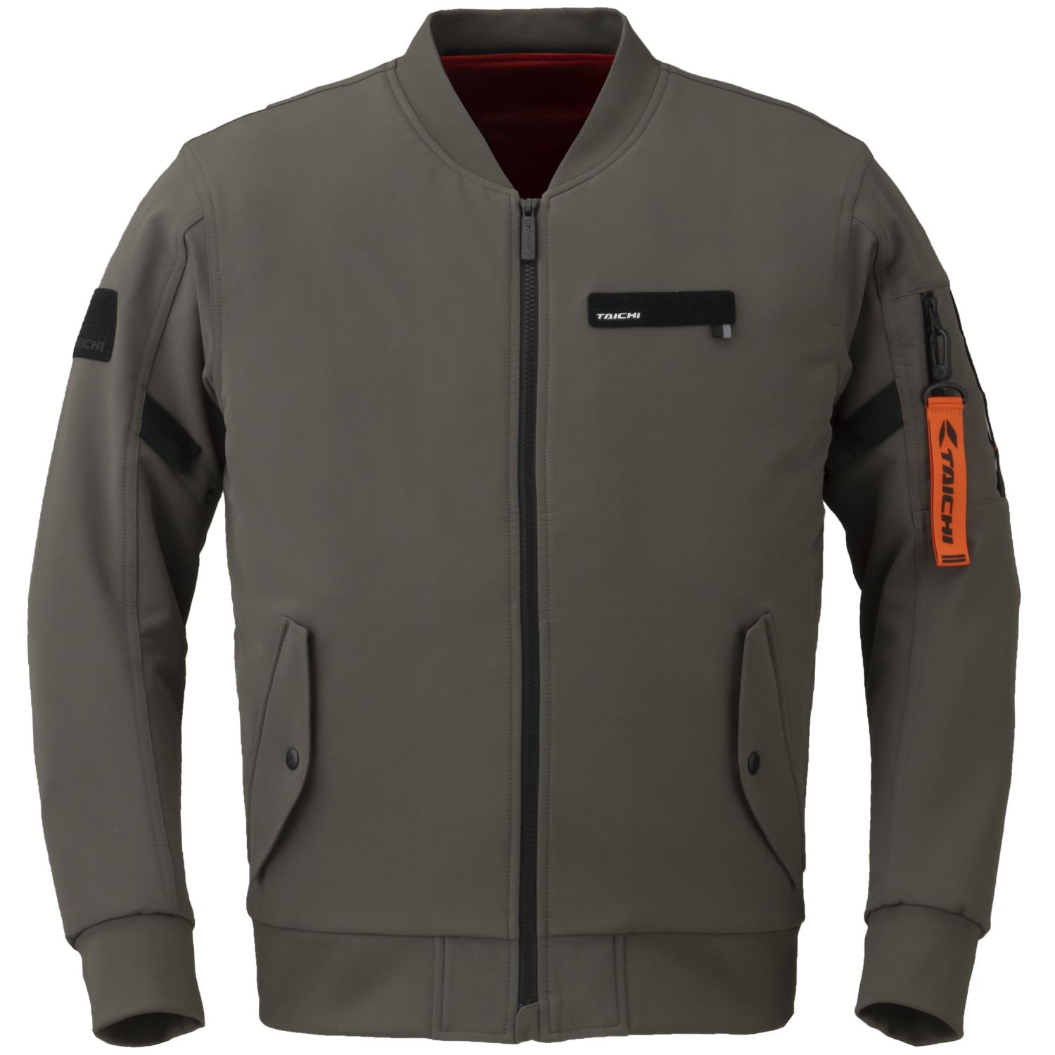 RSタイチ RS TAICHI バイク用 ジャケット RSJ343 クイックドライ フライト ジャケット カーキ Lサイズ RSJ343KH01L