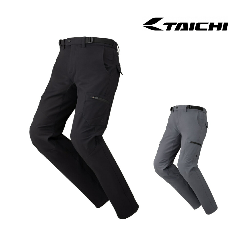 【15日限定!クーポン配布!】 RSタイチ RS TAICHI バイク用 超撥水 通気性 速乾性 春夏 ライディング ズボン CE規格プロテクター RSY258 クイックドライ カーゴパンツ