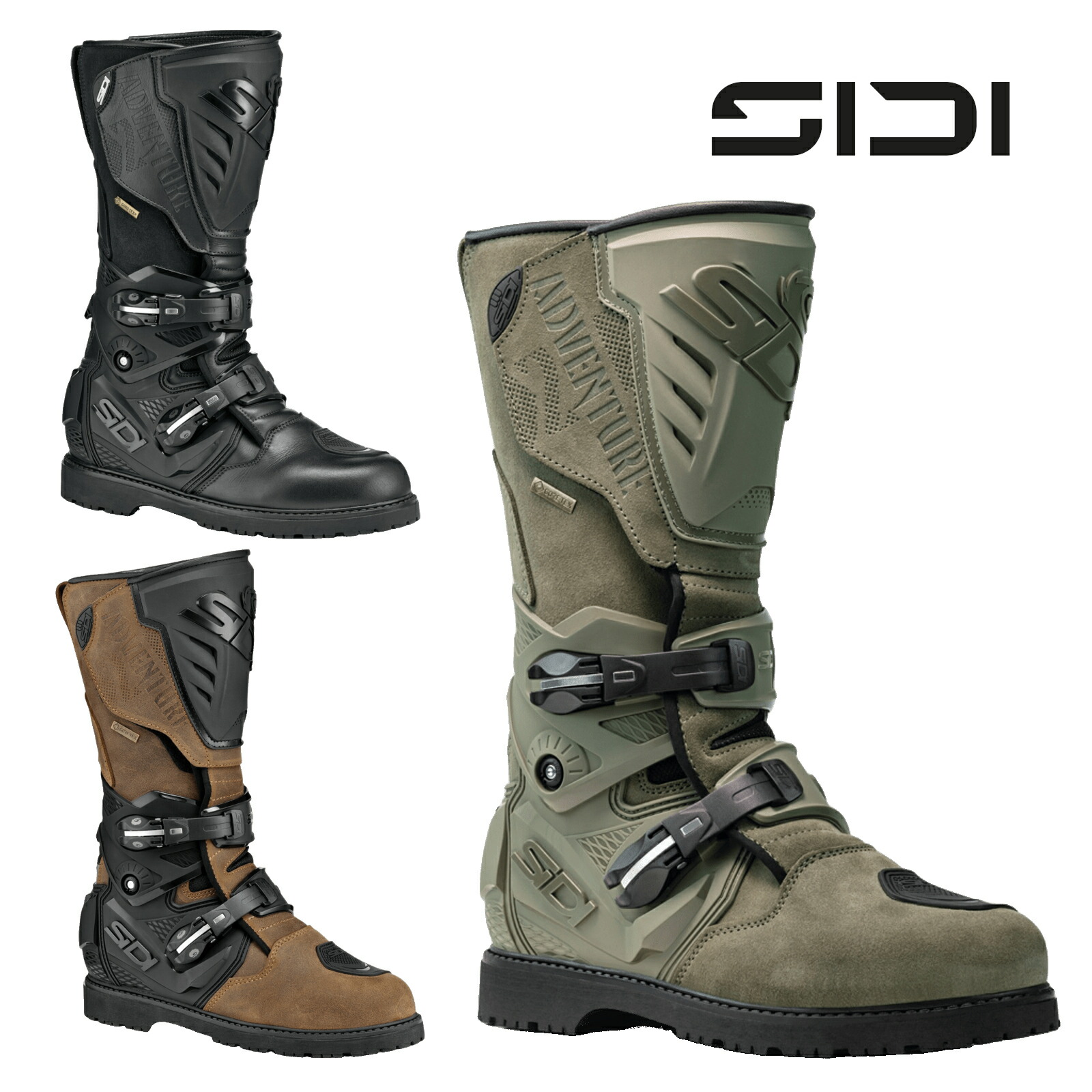 Sidi Adventure2 Gore-Tex シディ アドベンチャー2 シディ ミッド アドベンチャー 2ゴアテックス ブーツ グリーン