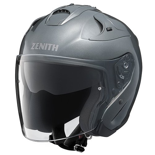 【25日限定！クーポン配布！】 YAMAHA ヤマハ YJ-17 ZENITH-P ジェットヘルメット ダークメタリックシルバー / Mサイズ YJ17PDMSVM (2397733)｜moto-zoa 店
