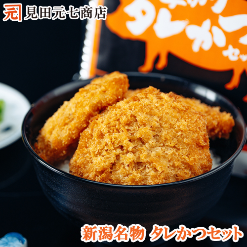 新潟名物 厚切り タレかつセット ２袋 送料無料 電子レンジ調理可能 ６人前目安 レンジでジューシー 簡単調理 新潟 Ｂ級グルメ たれカツ タレカツ たれかつ 景品にもオススメ 豚肉 ヒレカツ ひれかつ タレカツセット せっかくグルメで紹介 バナナマン ケンミンSHOW極