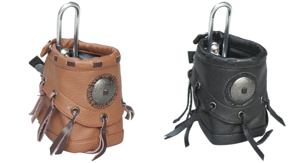 GOD VALLEY】 ハンドメイド ドリンクホルダー 牛革 缶ボトル