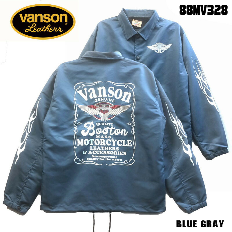 楽天市場】VANSON CUSTOM NAYLON RACING JACKET バンソン
