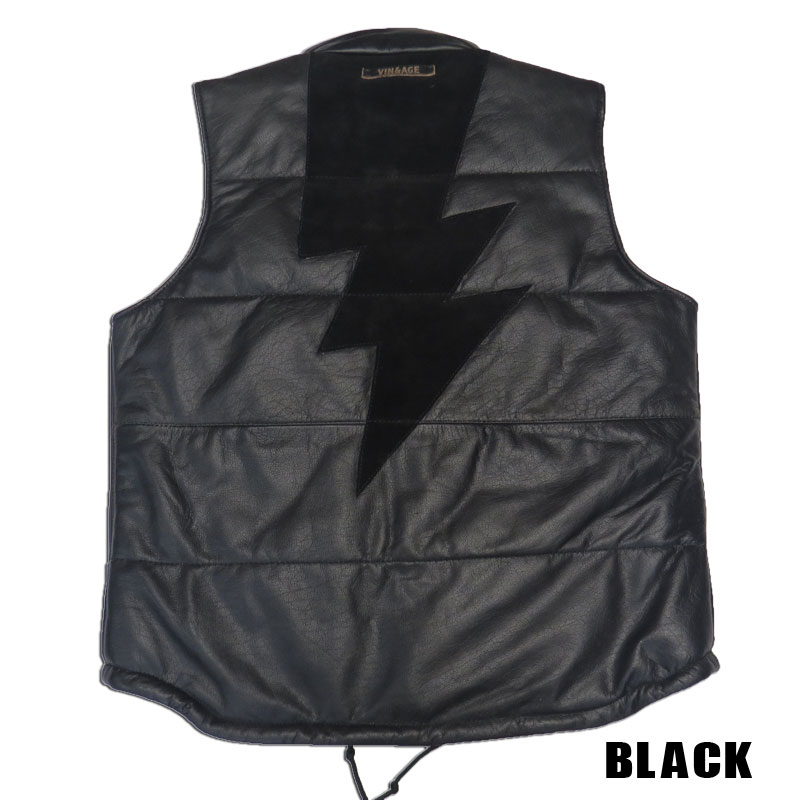 Vin＆Age NAUGHTY LEATHER ナーティーベスト VEST レザー （VLJ6）｜２