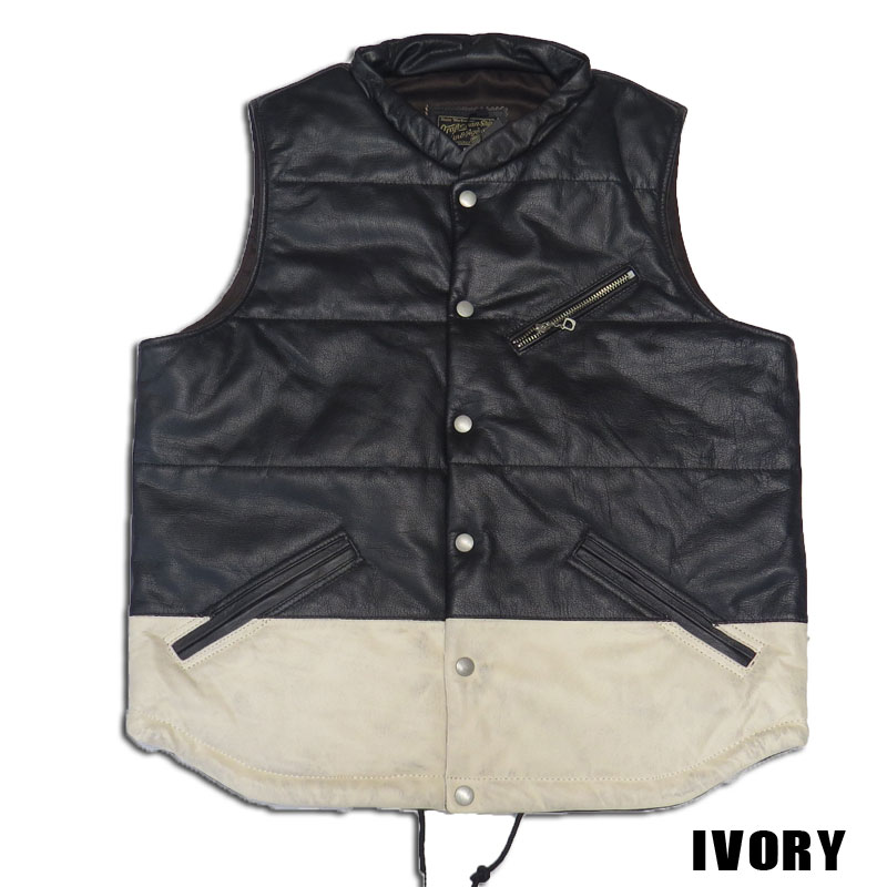 Vin＆Age NAUGHTY LEATHER ナーティーベスト VEST レザー （VLJ6）｜２