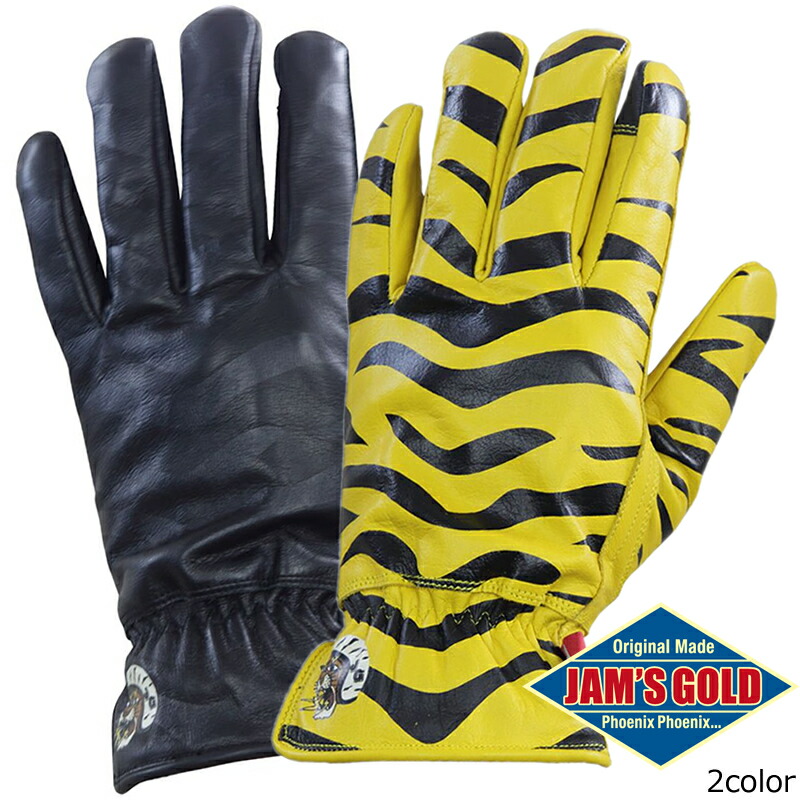 楽天市場】JAM'S GOLD ウィンターグローブ ライダースグローブ 本革