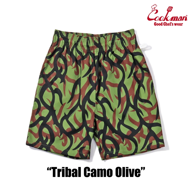 楽天市場】COOKMAN/クックマン Chef Pants Short シェフパンツ「Tribal 