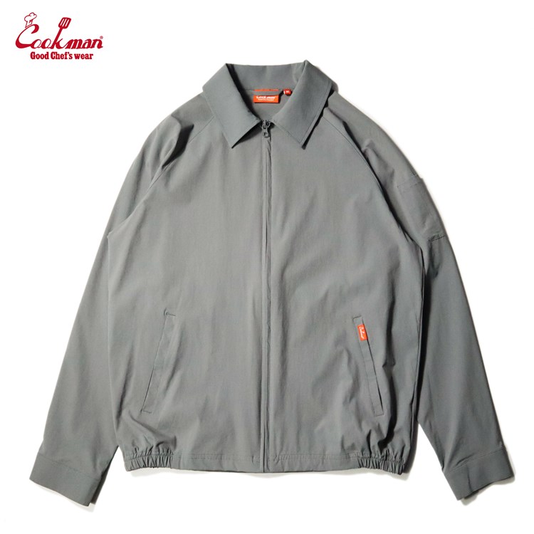 COOKMAN/クックマン Delivery Jacket Light Gray デリバリージャケット ユニセックス グレー ライトグレー 【231-31486】|MOTOBLUEZ(モトブルーズ)