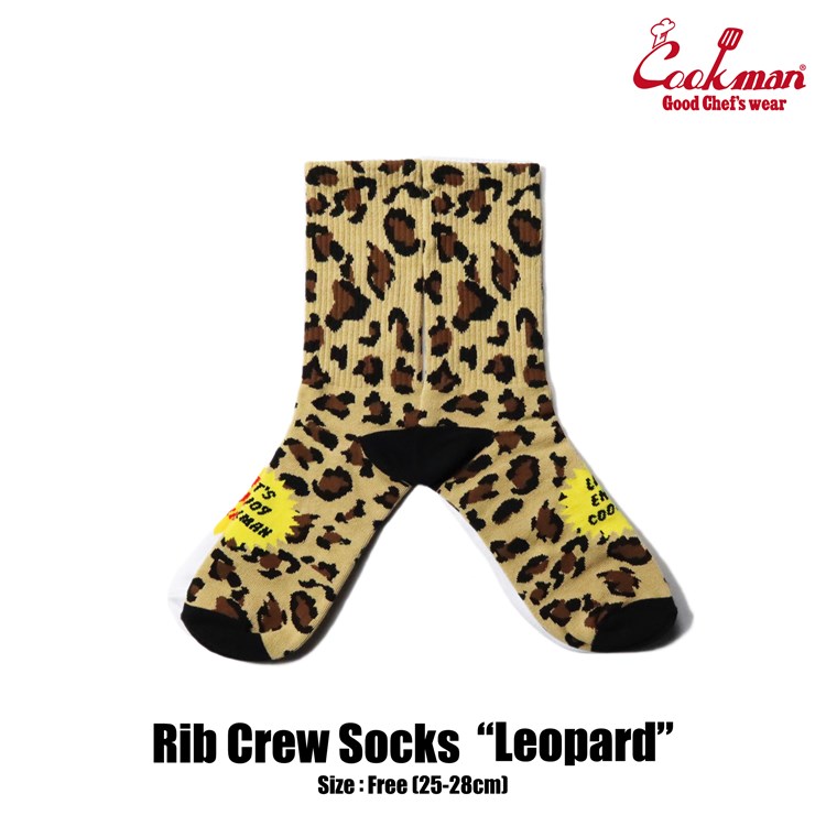 楽天市場】COOKMAN/クックマン ソックス Rib Crew Socks『Cow』カウ 牛柄 : MOTOBLUEZ（モトブルーズ）