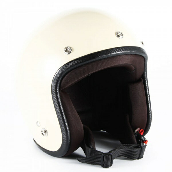 【72JAM HELMET】ジャムテックジャパン 72JAM ジェット ヘルメット　JP MONO HELMET(オフアイボリー)　FREEサイズ（57cm～60cm未満） ＜JPIM-6＞SG／PSC規格適合画像