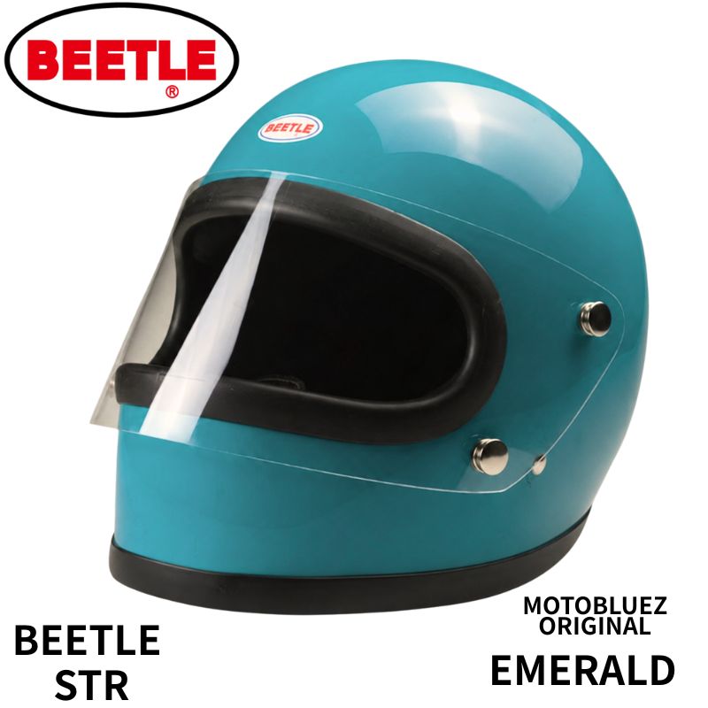 【公道使用不可】OCEAN BEETLE BEETLE STR /エメラルド オーシャンビートル フルフェイスヘルメット モトブルーズオリジナルカラー|MOTOBLUEZ(モトブルーズ)