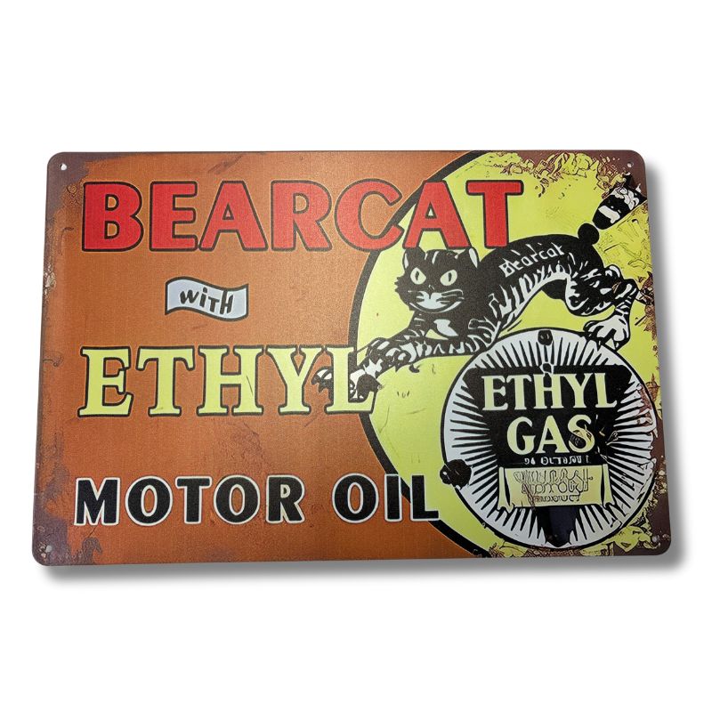 楽天市場】ブリキ看板 SMOKEY BEAR ビンテージ ラウンド メタルサイン