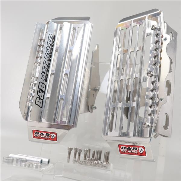 [展示品 未使用品] ◇ KTM 350SXF/350XCF 2016-2018年式 B&B ラジエターガード/ポリッシュ(BB-KTM34-19) [中古]