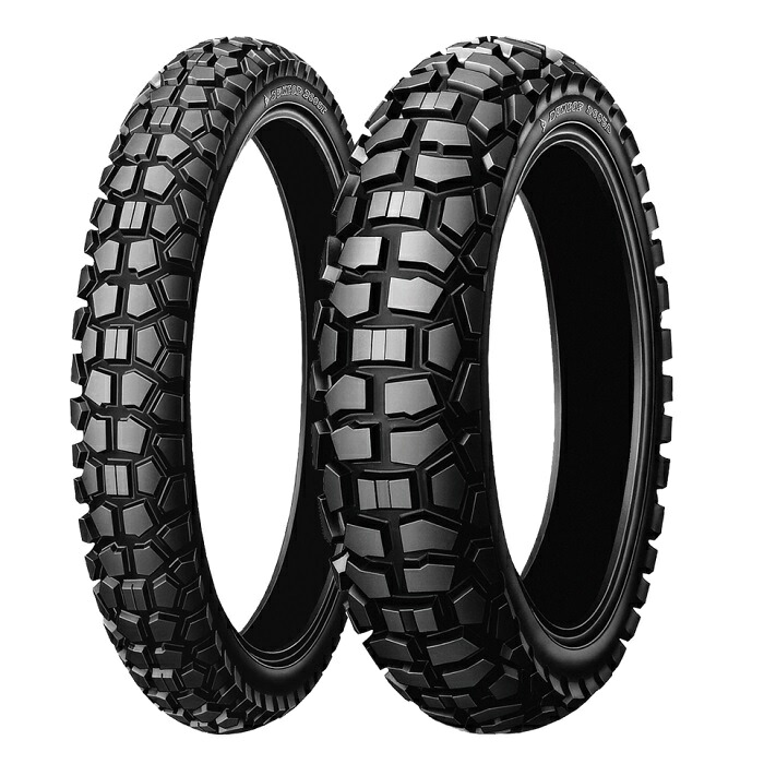 フルセット D605 2.75-21 4.10-18WT 136569 134057 22-21 22-18 国内正規品 前後セット バイアスタイヤ　チューブ・リムバンド付き｜モトフット　店