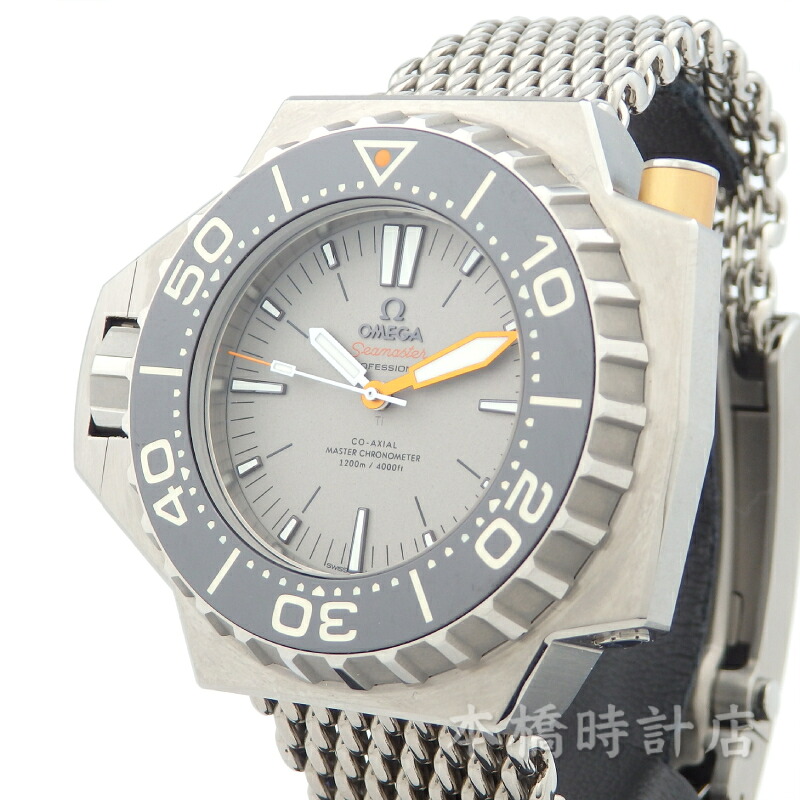 オメガ 　OMEGA　プロプロフ　227.90.55.21.99.001　グレー　チタン　メンズ　自動巻き　腕時計【中古】