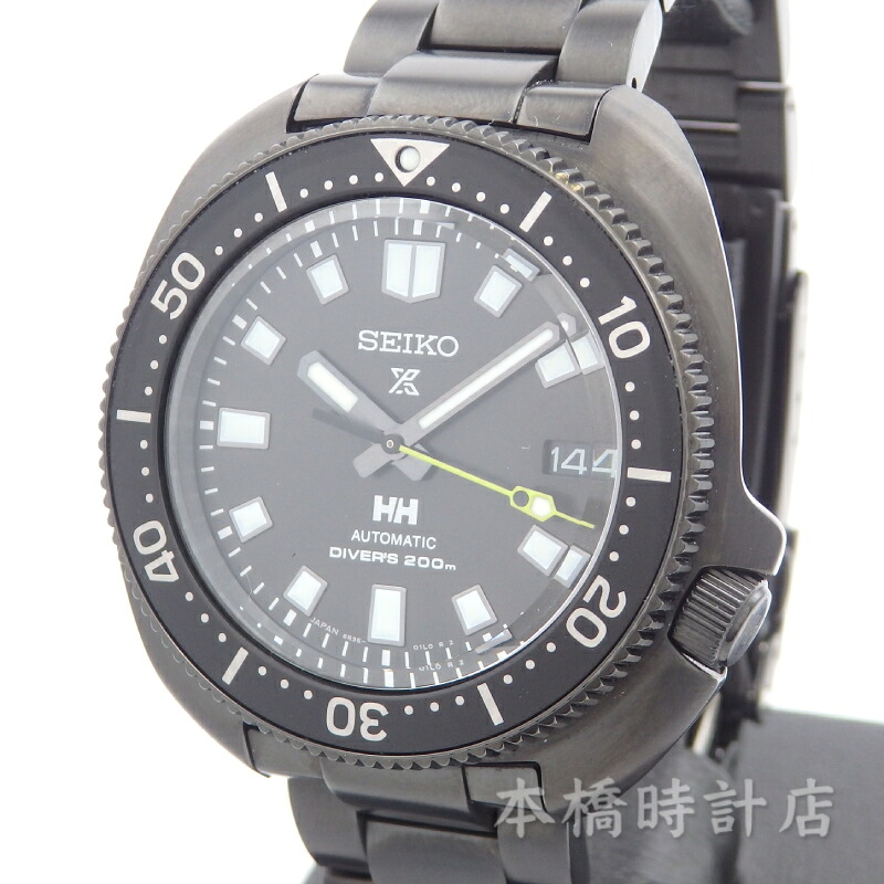 セイコー  SEIKO SBDC181 6R35-02G0 HELLY HANSEN協調主義 国内500本押さえる SS（黒いこと堅牢さ上塗り） メンズ 自動小銃一巻き ウオッチ【中古】