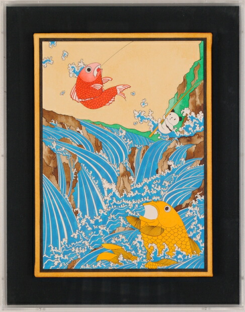 楽天市場】現代アート 絵画 ポップアート パンダ 絵 あごぱん