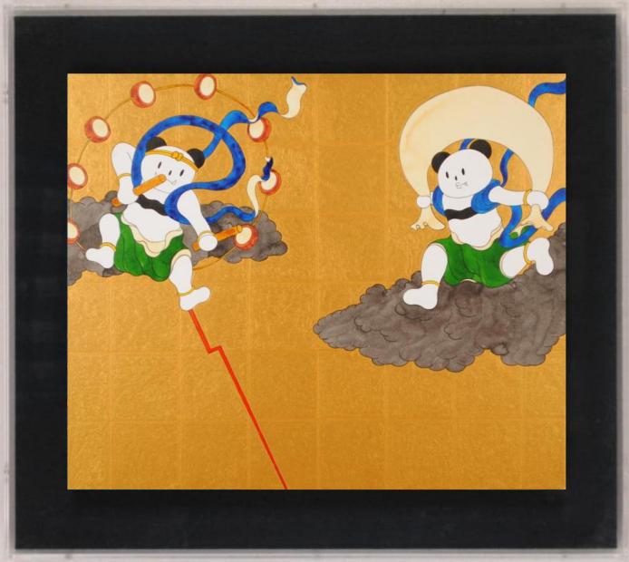 楽天市場】現代アート 絵画 ポップアート パンダ 絵 あごぱん