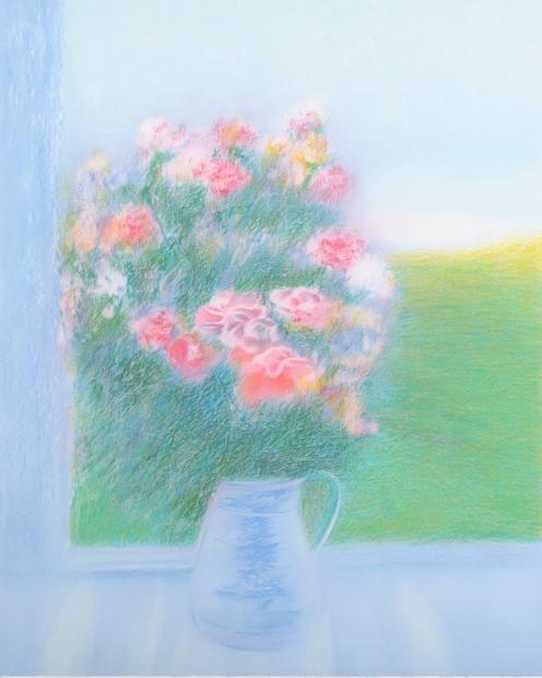 数量限定セール  楽天市場】【作家名】アンドレ・アングル【作品名】ブーケ 花 絵画
