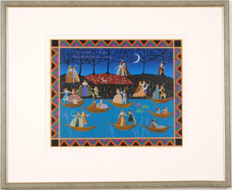 楽天市場】小澤摩純 エンジェル・ララバイ インテリア 絵画 シルク