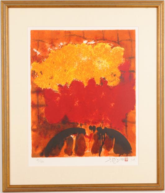 楽天市場】桜 絵画 彼岸桜 岐阜県本巣市 和風 リトグラフ 版画