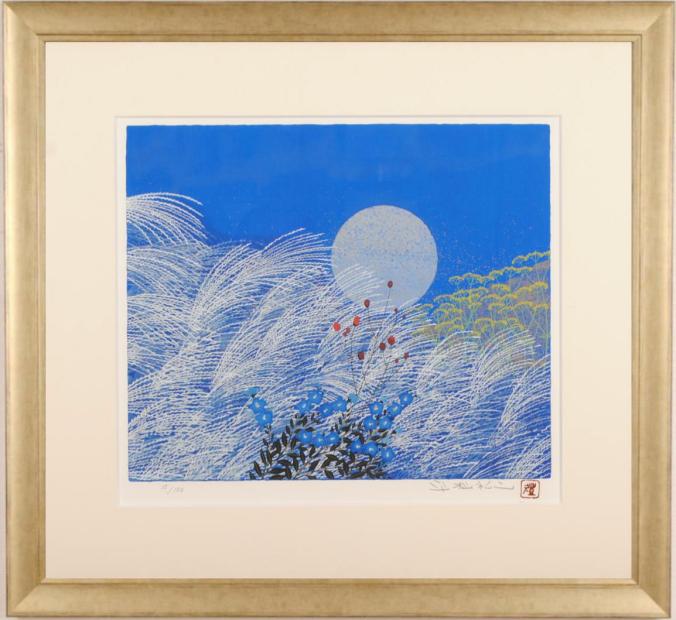 楽天市場】桜 花 絵画 日本画 和風 リトグラフ 版画 平松礼二 「さくら