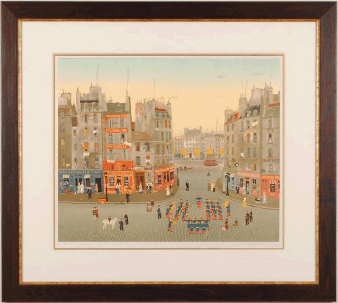 楽天市場】ミッシェル・ドラクロワ Paris I Love パリ 絵画 風景