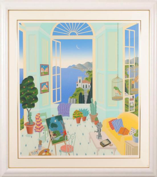 楽天市場】トーマス・マックナイト オールド・ライム 海 絵 風景画