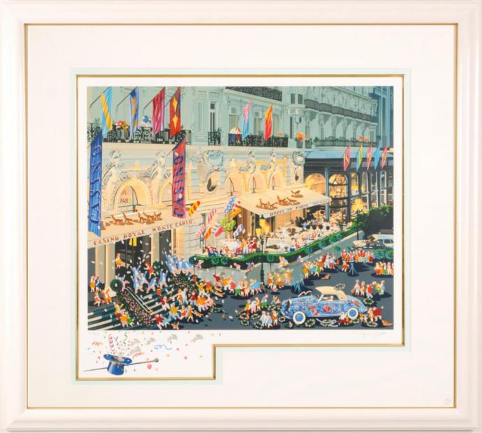 楽天市場】ヒロ・ヤマガタ ミレニアム インテリア 絵画 シルク