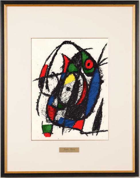 ジョアン・ミロ　オリジナル　リトグラフ　NO３ ジョアン・ミロ リトグラフ3 Joan Miro Lithographe Volume3