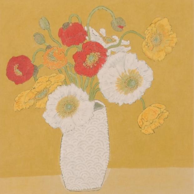 青木乃里子【黄色の薔薇】lithograph ジグレー 青木乃里子【黄色の薔薇】lithograph ジグレー - メルカリ