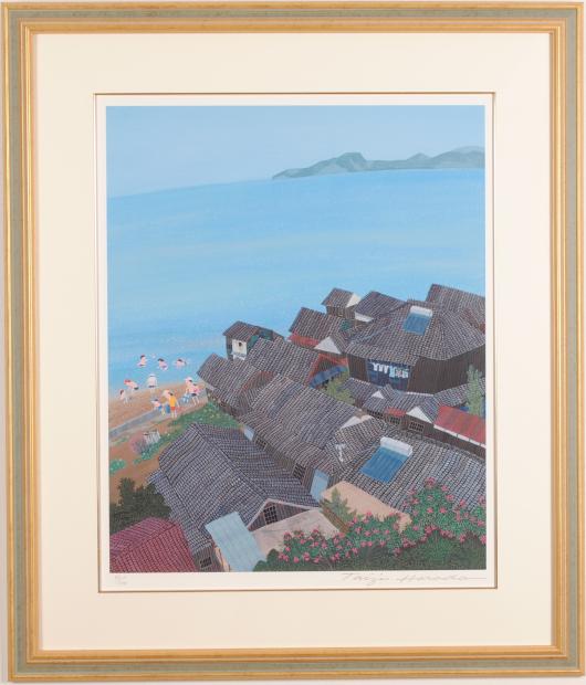 浜田泰介『雨後のネバ河畔』水彩画 絵画 雨後のネバ河畔 | 浜田泰介 – 北海道画廊
