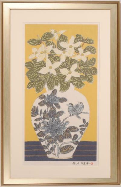 楽天市場】吉岡耕二 Flowers 花 絵画 静物画 抽象画 インテリア