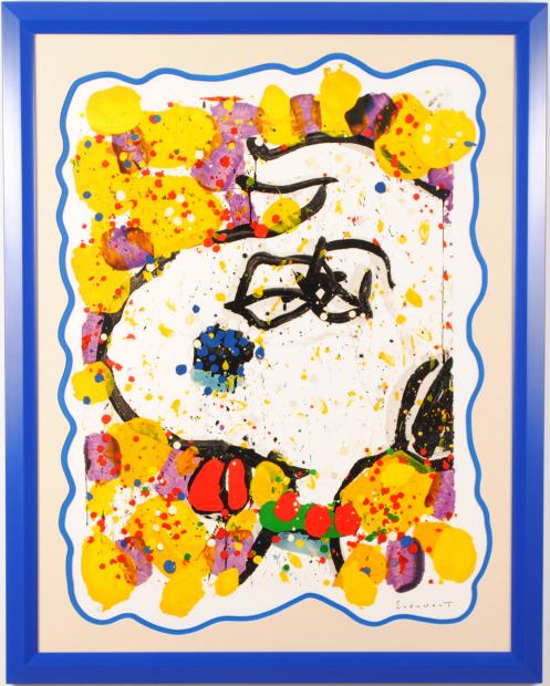 スヌーピー　リトグラフ 限定500】トムエバハート 『Undercover in Beverly Hills』スヌーピー