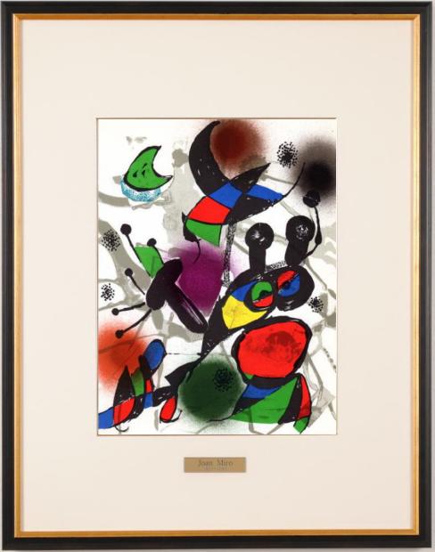楽天市場】ジョアン・ミロ 絵画 抽象画 リトグラフ 版画