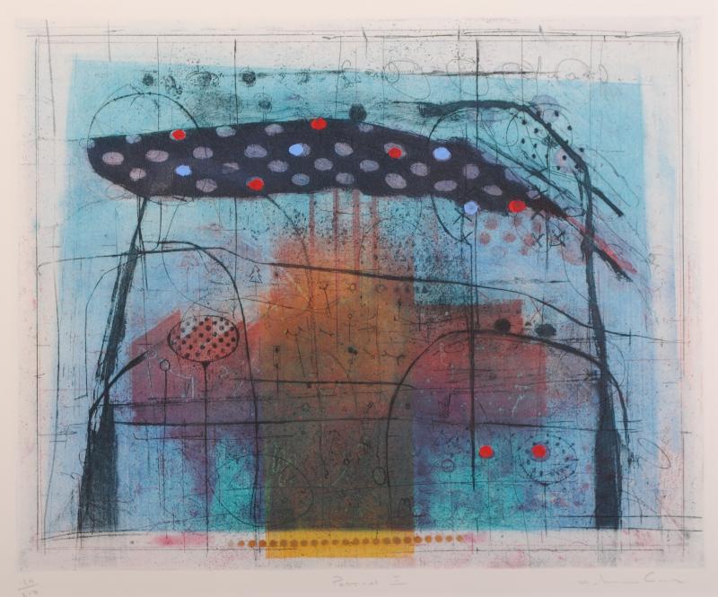 楽天市場】山本容子 絵画 銅版画 エッチング アクアチント Heaven 額