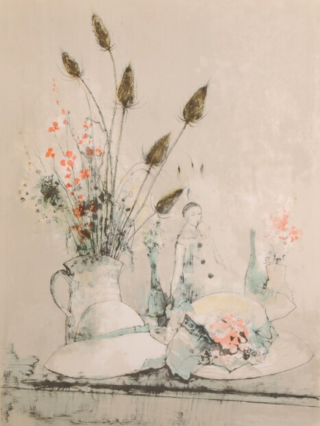 人気作家　ポール・シモンズ　　版画　リトグラフ　美術品　水彩画　絵画　ア-ト 額 ポール・シモンズ Paul Simons「イエローラインYellow Line
